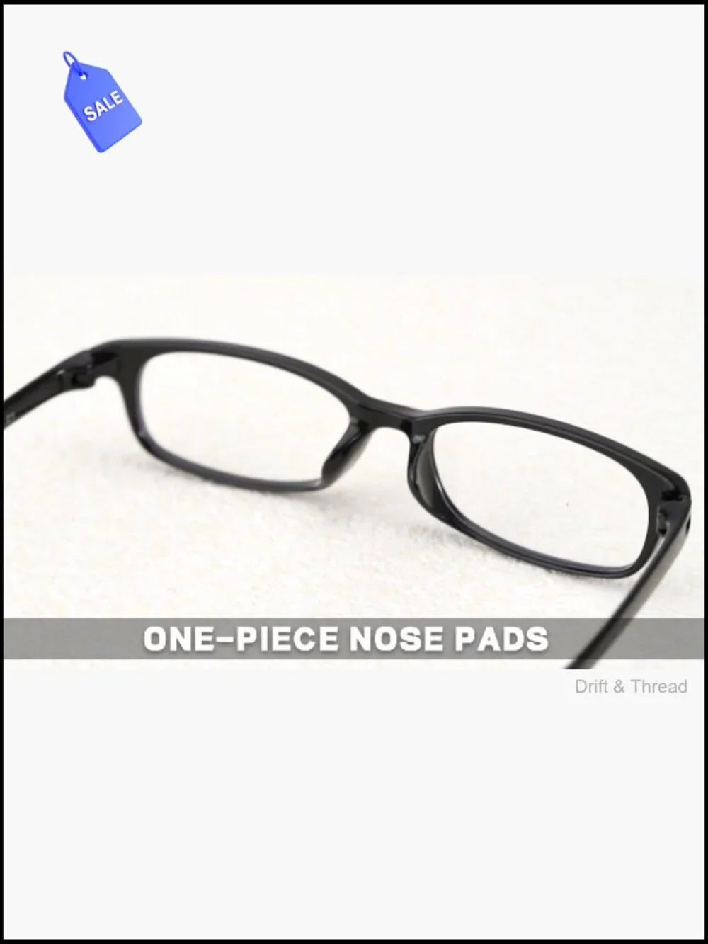 Y2K Rectangle Frame Blue Light Glasses for Women Anti Eyestrain Computer Eyewear
